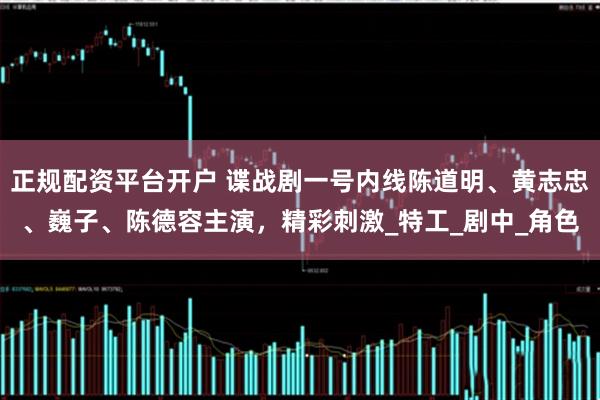 正规配资平台开户 谍战剧一号内线陈道明、黄志忠、巍子、陈德容主演，精彩刺激_特工_剧中_角色